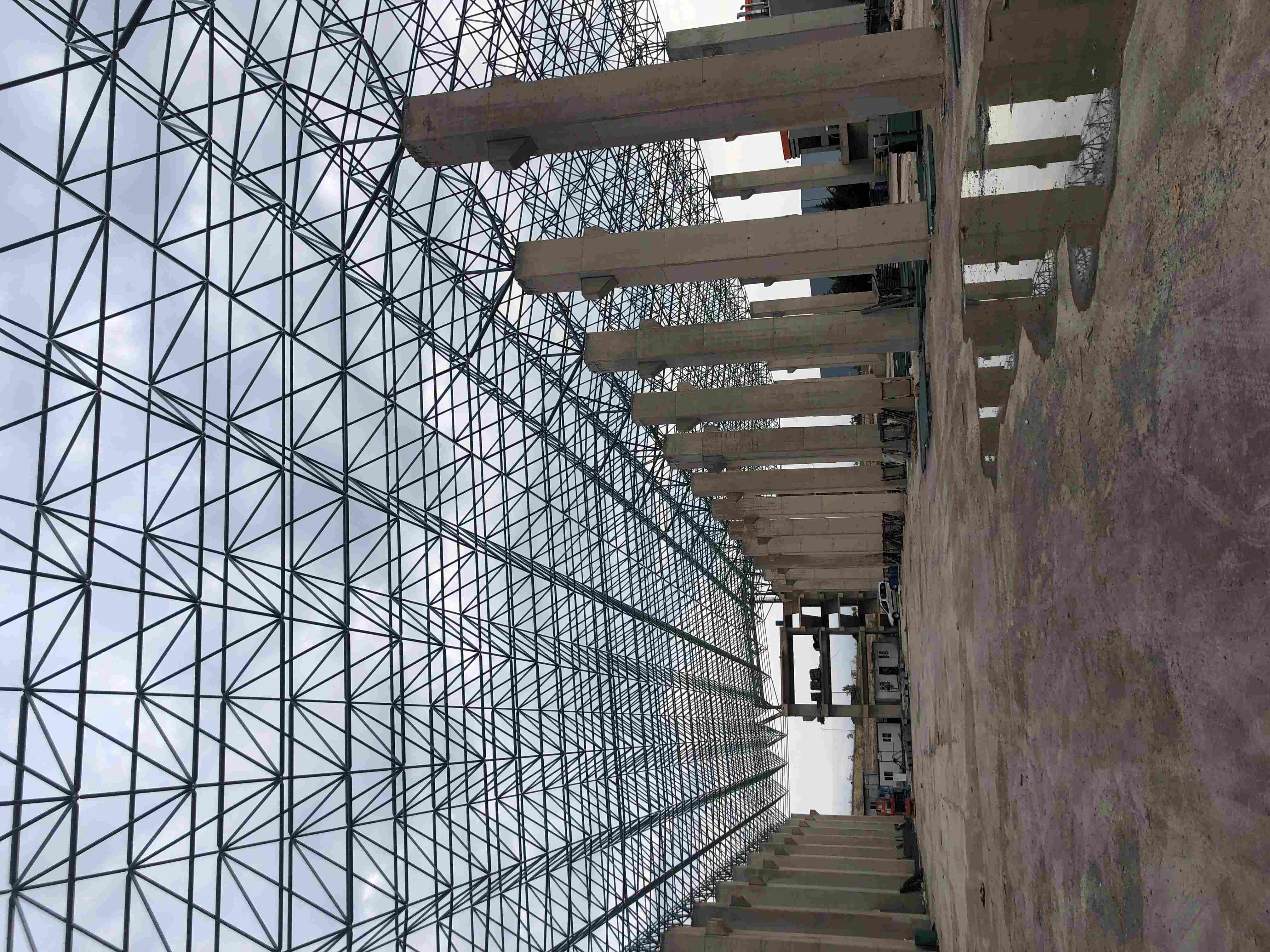 Uzay çatı imalatı ve montajı – Cephe konstrüksiyonu - Çatı ve Cephe Kaplaması yapılması